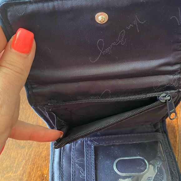 EUC Vera Bradley Hipster Crossbody Purse with matching Wallet - Picture 10 of 15